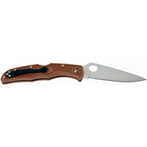 Ніж Spyderco Endura 4 Flat Ground Brown (C10FPBN) фото 3