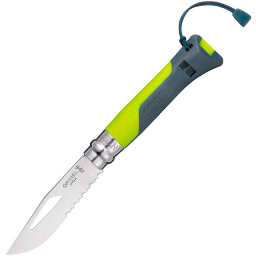 Нож Opinel №8 Outdoor зеленый фото