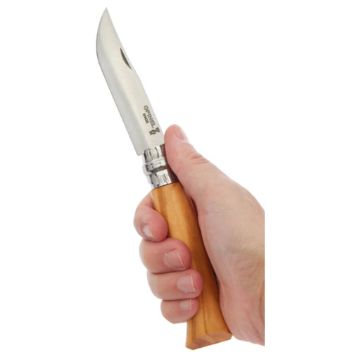 Нож складной Opinel №9 VRI Inox Olive фото 5