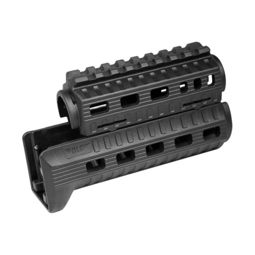 Цевье DLG Tactical (DLG-122) для АКС-74У (полимер) черное фото 3