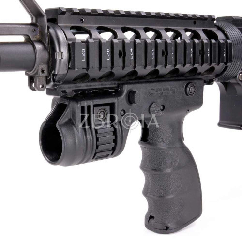 Рукоятка передняя FAB Defense T-GRIP-R с креплением для фонаря фото 4