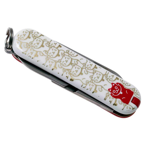 Ніж Victorinox Classic LE Lucky Cat (0.6223.L2106) фото 7