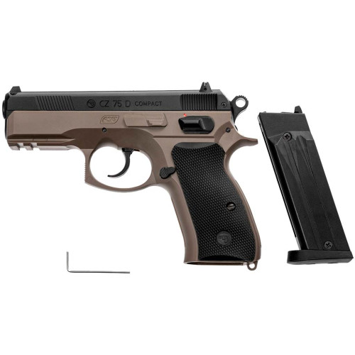Страйкбольний пістолет ASG CZ 75D Compact - Spring кал. 6 мм (18603) фото 8