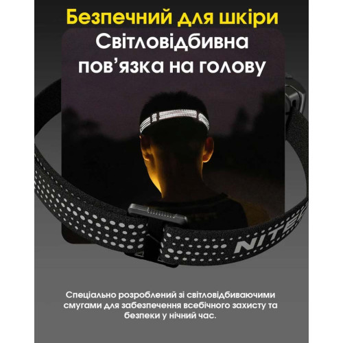 Ліхтар налобний Nitecore NU30 2024 фото 14