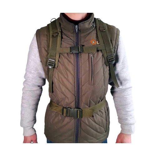 Рюкзак LeRoy Tactical на 36 литров (олива) фото 3