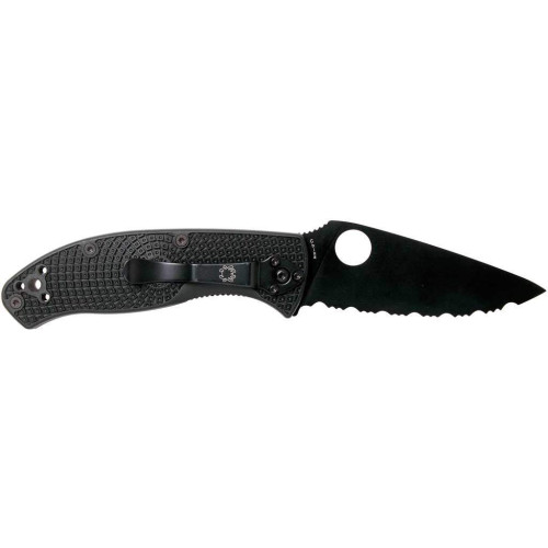 Ніж Spyderco Tenacious Lightweight Black (C122SBBK) фото 3