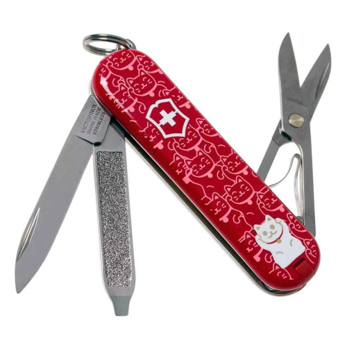 Ніж Victorinox Classic LE Lucky Cat (0.6223.L2106) фото 4
