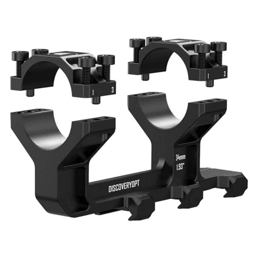 Моноблок Discovery Optics One-Piece (34 мм) Extra High на Weaver/Picatinny. ВН – 32 мм фото 7