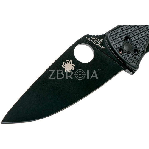 Ніж Spyderco Tenacious Lightweight Black (C122PBBK) фото 3