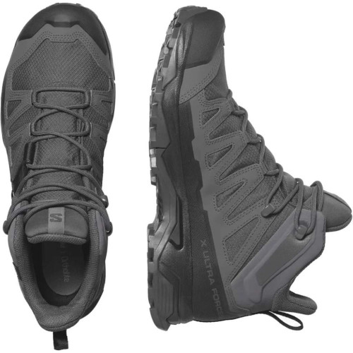 Ботинки Salomon X ULTRA Forces MID GTX (размер - 9, wolf/wolf/black) фото 3