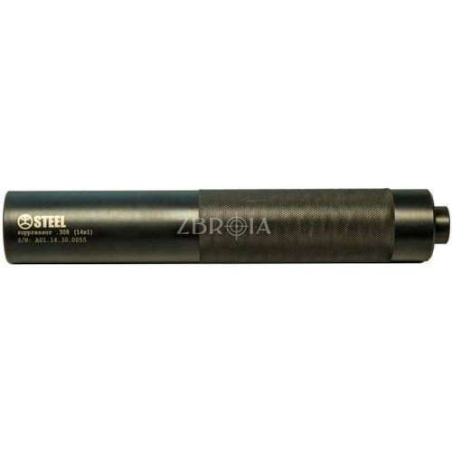 Глушитель Steel Gen II кал. 308. Резьба M14x1 фото 3