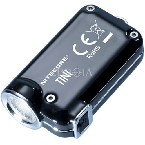 Ліхтар Nitecore TINI чорна смола фото