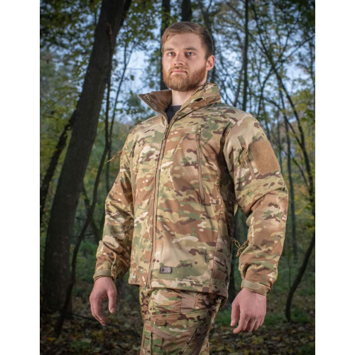 Куртка M-TAC Soft Shell с подстежкой MC (размер - M, цвет - Multicam) фото 5