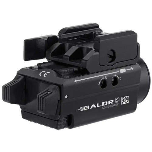 Фонарь Olight Baldr S Green Laser. Цвет - чёрный фото 4