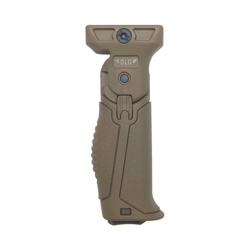 Передня рукоятка DLG Tactical (DLG-048) складна на Picatinny (полімер) койот фото