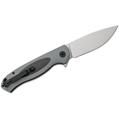 Нож складной Petrified Fish Stamp к. Carbon Fiber With Gray G10 (PFB03GAS) фото 4