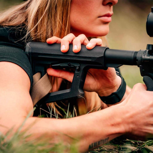Приклад Magpul MOE PR Carbine Stock Mil-Spec (черный) фото 8