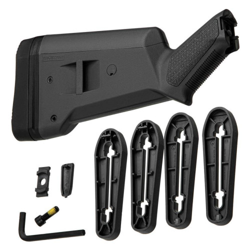 Приклад Magpul SGA Stock для  Mossberg 500/590/590A1, Maverick 88 (Stealth Gray) фото 6