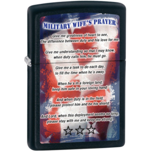 Запальничка ZIPPO 28315 Military Wifes Prayer фото