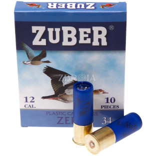 Патрон Zuber Zero кал. 12/70 дріб №7/0, навіска 34 гр фото