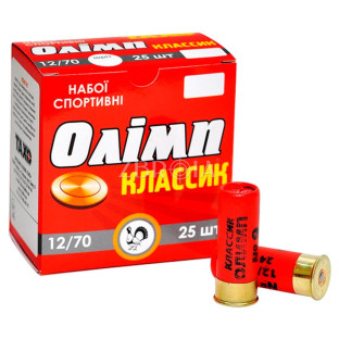 Патроны ТАХО Олимп Классик кал. 12/70 дробь №9 навеска 24 гр фото