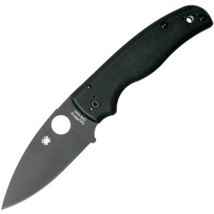 Ніж Spyderco Shaman Black Blade (C229GPBK) фото