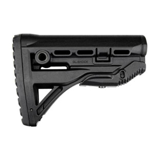 Приклад FAB Defense GL-SHOCK с амортизатором (полимер) черный фото