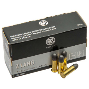 Патрон RWS Z Long кал. 22 LR, масса 1.9 г/29.3 гран фото