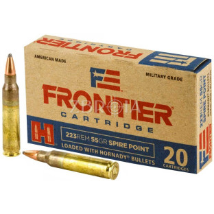 Патрон Hornady Frontier кал. 223 Rem куля SP Match, маса 3.56 гр/55 гран фото