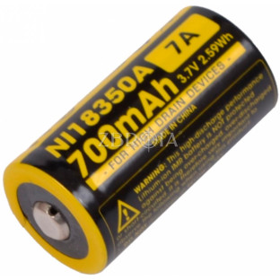 Акумулятор літієвий Nitecore NL18350A фото