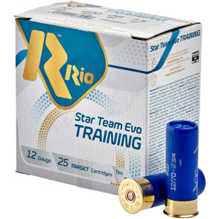 Патрон RIO Star Team EVO Training кал. 12/70 дробь №7.5, навеска 28 гр фото