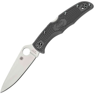 Ніж Spyderco Endura 4 Flat Ground Gray (C10FPGY) фото