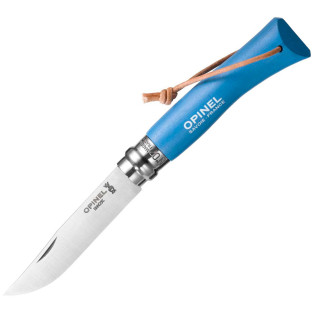 Ніж Opinel №7 Inox Trekking лазурний фото