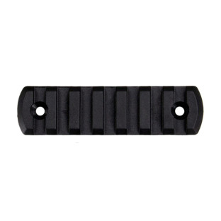 Планка DLG Tactical (DLG-111) для M-LOK, профиль Picatinny/Weaver (7 слотов) черная фото