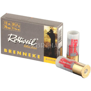 Патрон Rottweil Brenneke Classic Magnum кал. 12/70 маса 31.5 гр фото