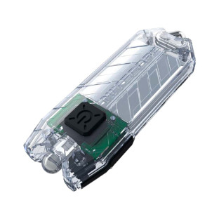 Ліхтар наключний Nitecore TUBE v2.0 2026 прозорий фото
