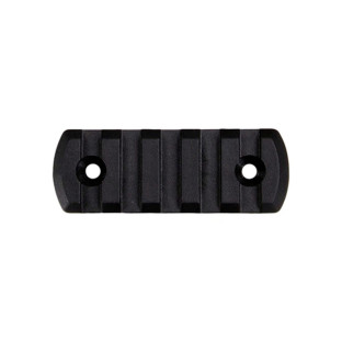 Планка DLG Tactical (DLG-110) для M-LOK, профиль Picatinny/Weaver (5 слотов) черная фото