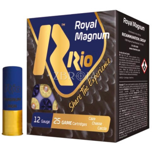 Патрон RIO Magnum NEW кал. 12/76 дріб №3, навіска 50 гр фото