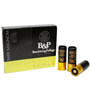 Патрони B&P Baby Magnum кал. 12/70 дріб №3, навіска 42 гр фото