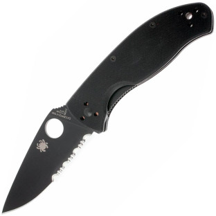 Ніж Spyderco Tenacious Black (C122GBBKPS) фото