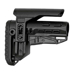 Приклад DLG TBS Compact PCP (Mil-Spec) с регулируемой щекой, черный фото