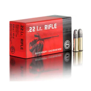 Патрон GECO Rifle кал .22 LR пуля BR, масса 2.6 г/40 гран фото
