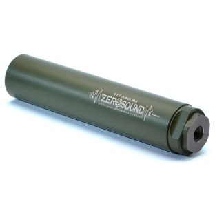 Глушитель Zerosound TITAN кал. 5,45. Резьба 24х1,5. Цвет - Olive фото
