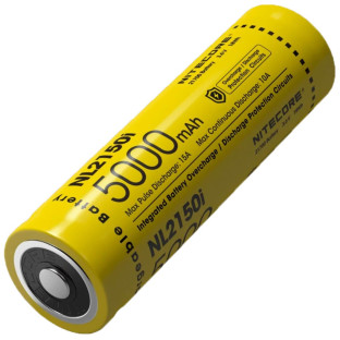 Акумулятор літієвий Nitecore NL2150i Li-Ion 21700 3.6V (5000mAh) фото