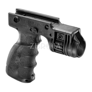 Рукоятка передняя FAB Defense T-GRIP с креплением для фонаря фото