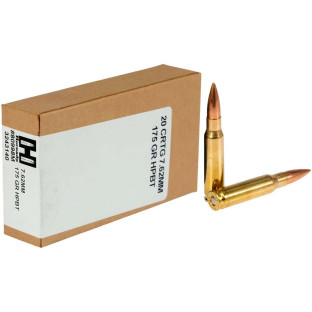 Патрон Hornady TAP кал. 308 Win куля HPBT, маса 11.3 гр/175 гран фото