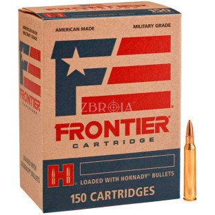 Патрон Hornady Frontier кал. 5,56x45 (.223 Rem) куля FMJ, маса 4.02 гр/62 гран фото