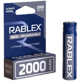 Аккумулятор Rablex 18650 2000 mAh фото
