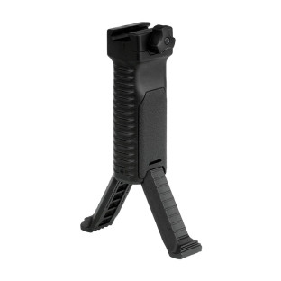 Передня рукоятка-сошки Strike Industries Bipod Grip на Picatinny (полімер) чорна фото