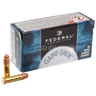 Патрон Federal Game-Shok кал. 22 LR куля CPHP, маса 2.46 гр/38 гран фото